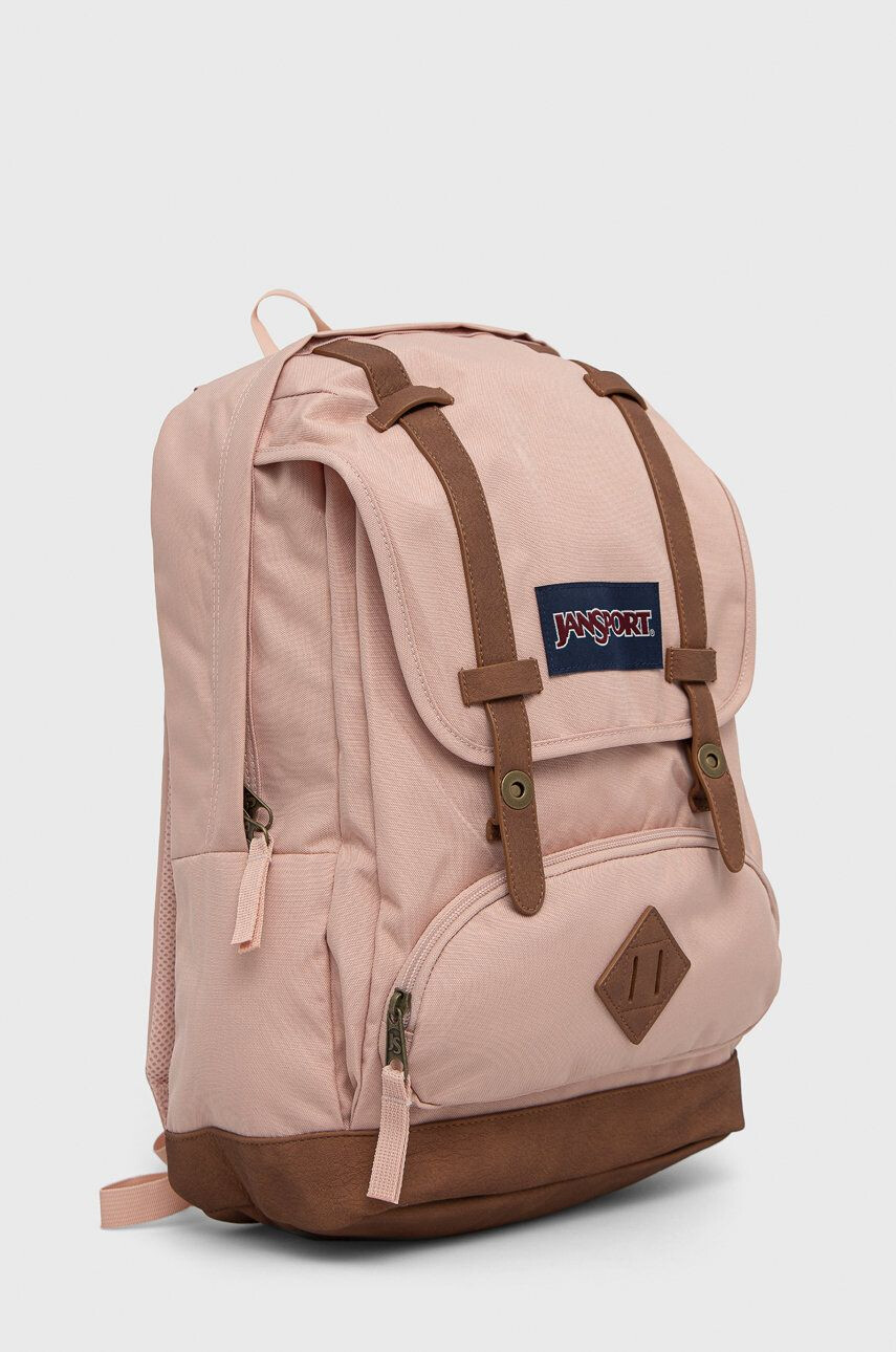 Jansport Batoh zelená barva velký vzorovaný - Pepit.cz