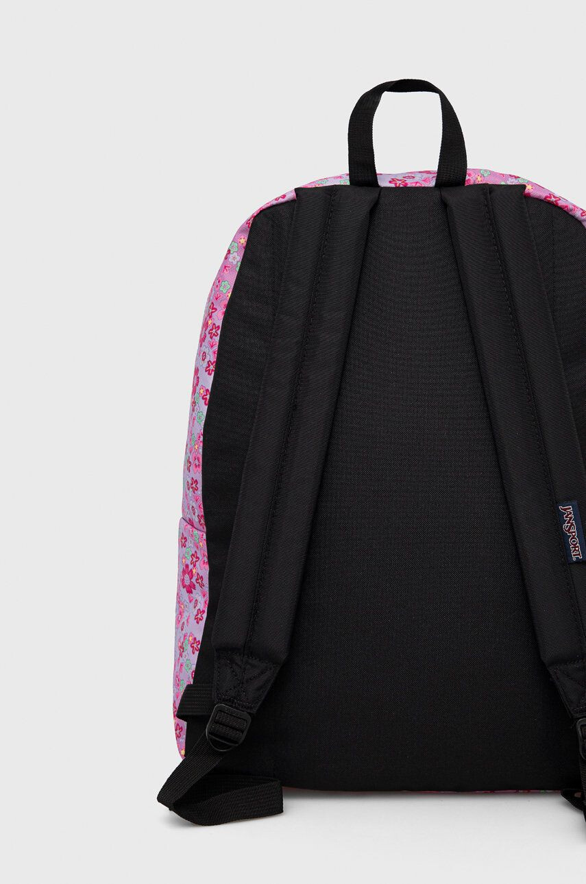 Jansport Batoh růžová barva velký vzorovaný - Pepit.cz