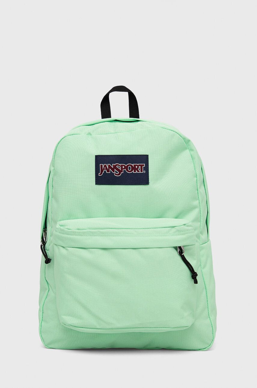 Jansport Batoh zelená barva velký hladký - Pepit.cz