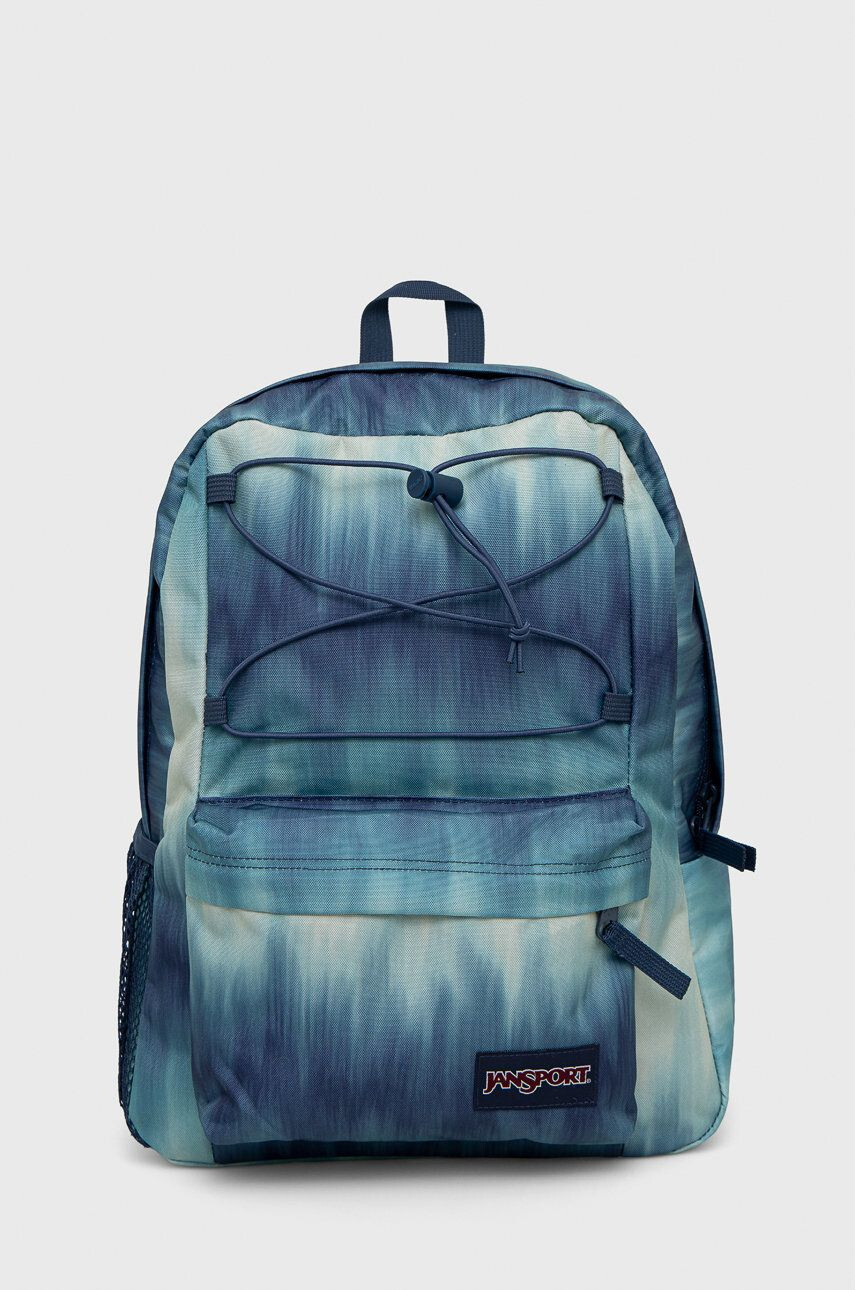 Jansport Batoh tmavomodrá barva velký vzorovaný - Pepit.cz