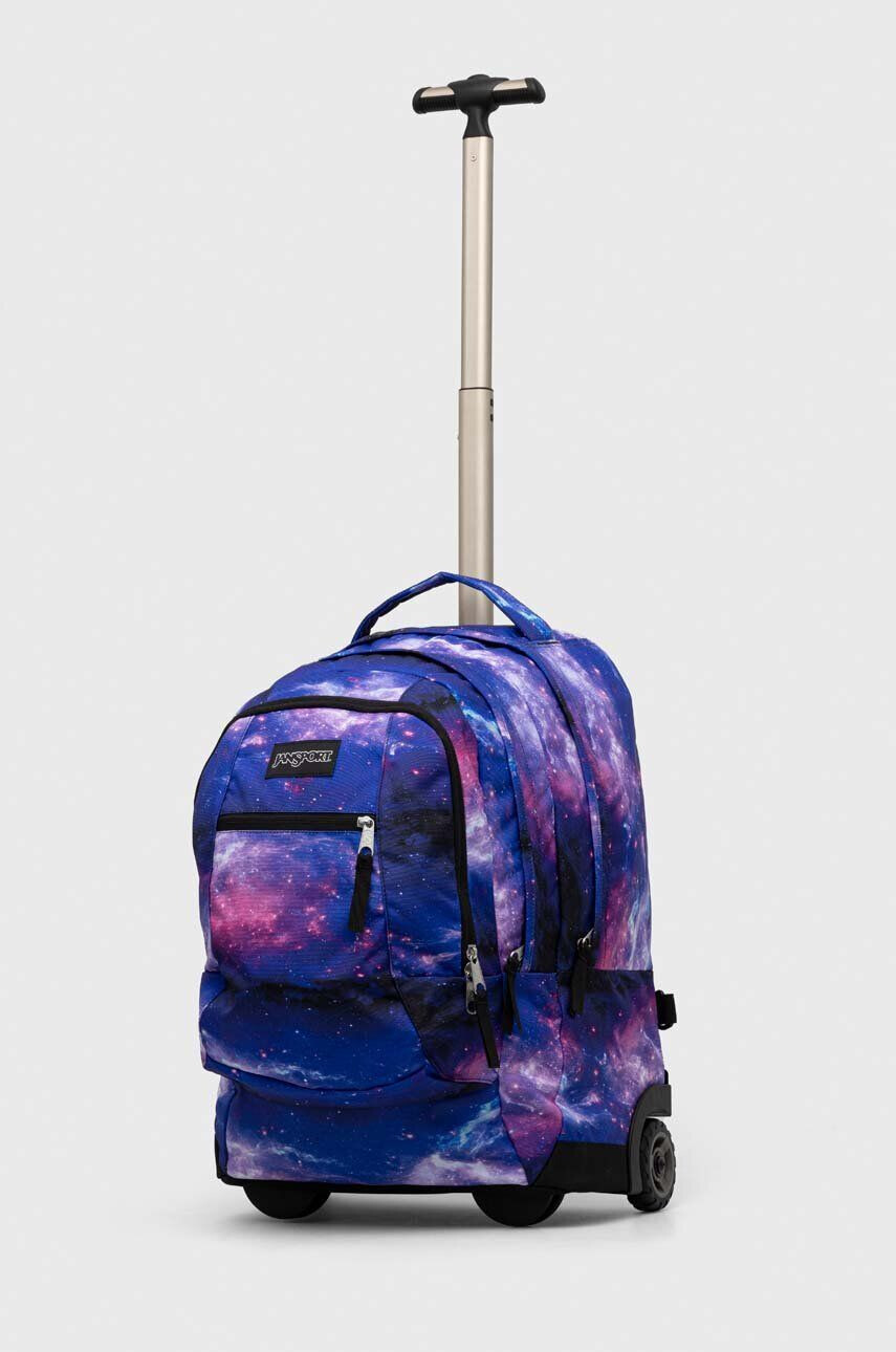 Jansport Batoh tmavomodrá barva velký vzorovaný - Pepit.cz