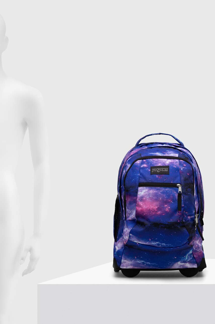 Jansport Batoh tmavomodrá barva velký vzorovaný - Pepit.cz