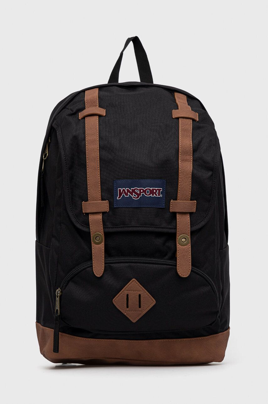 Jansport Batoh černá barva velký vzorovaný - Pepit.cz