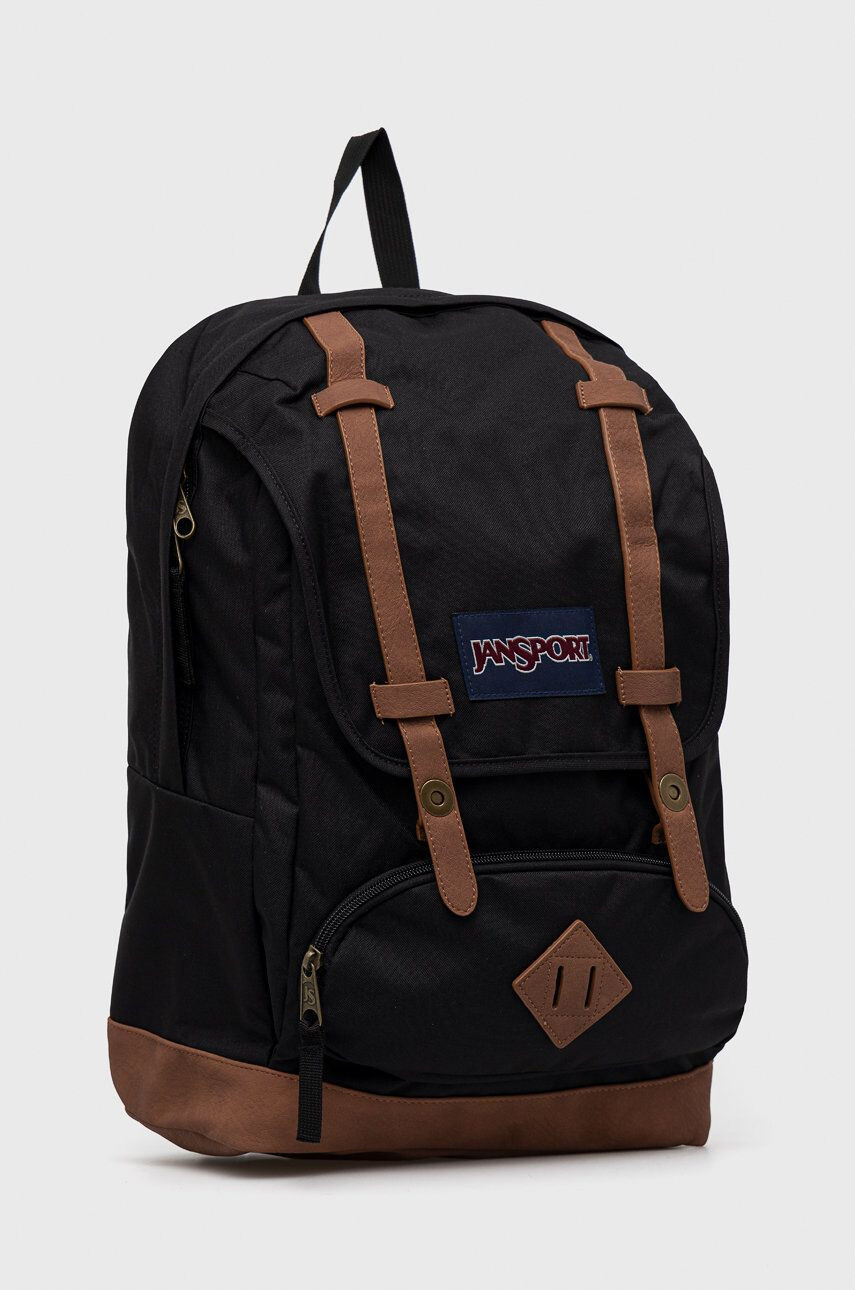 Jansport Batoh černá barva velký vzorovaný - Pepit.cz