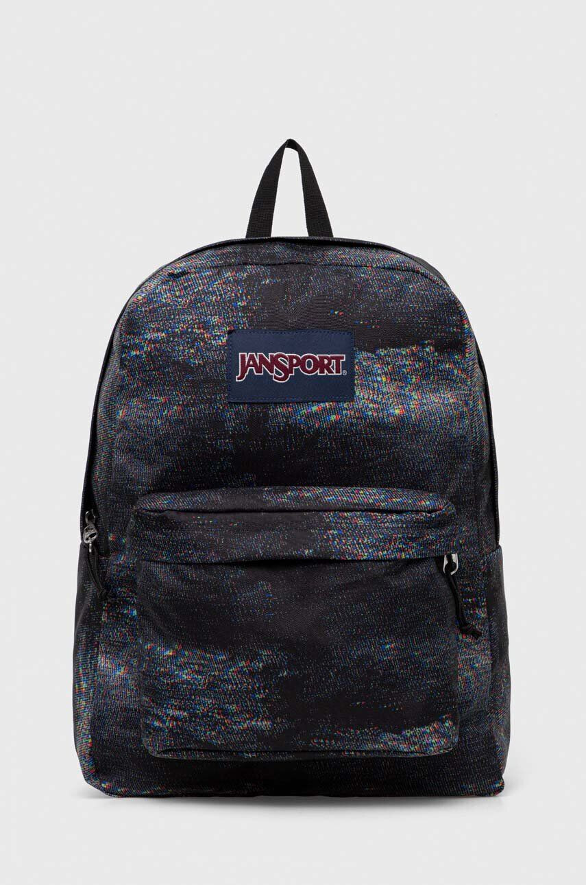 Jansport Batoh černá barva velký vzorovaný - Pepit.cz