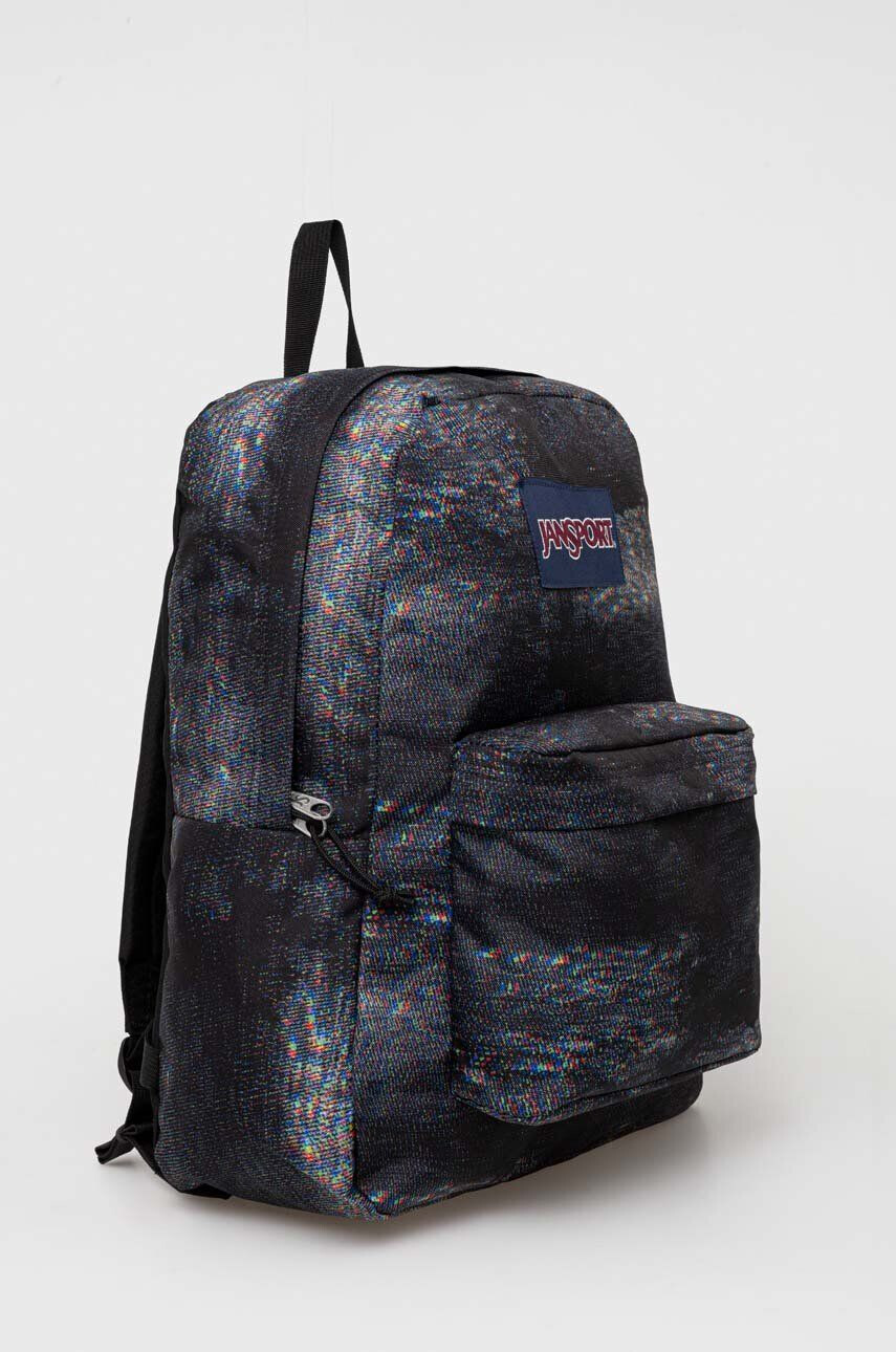 Jansport Batoh černá barva velký vzorovaný - Pepit.cz