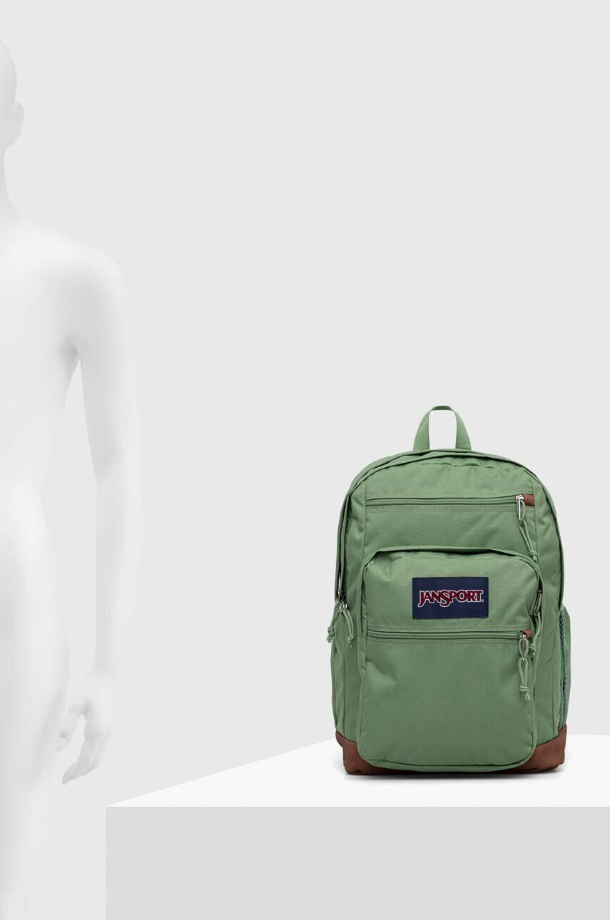 Jansport Batoh zelená barva velký hladký - Pepit.cz