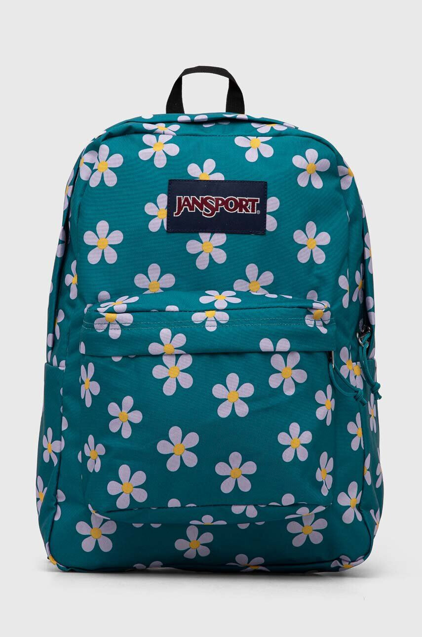 Jansport Batoh zelená barva velký vzorovaný - Pepit.cz