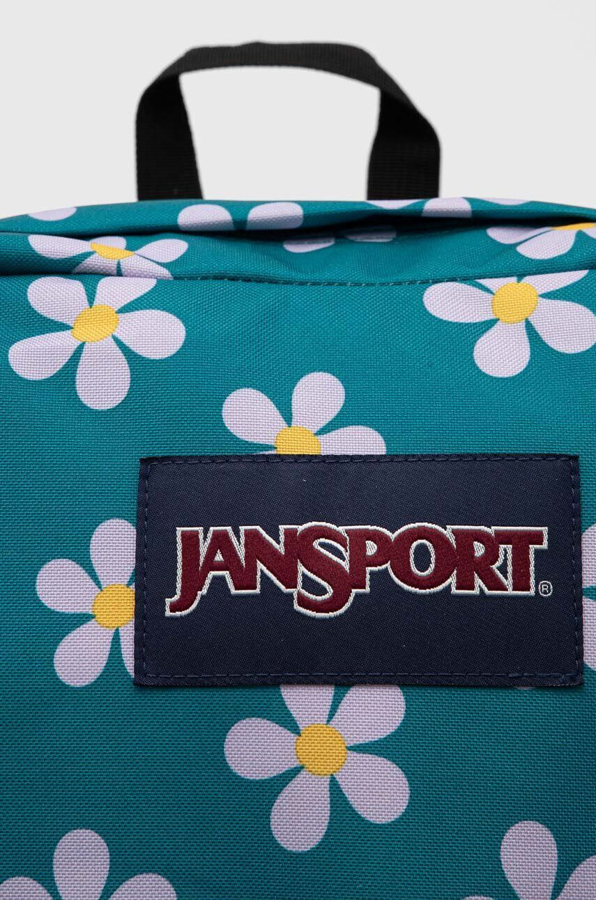 Jansport Batoh zelená barva velký vzorovaný - Pepit.cz