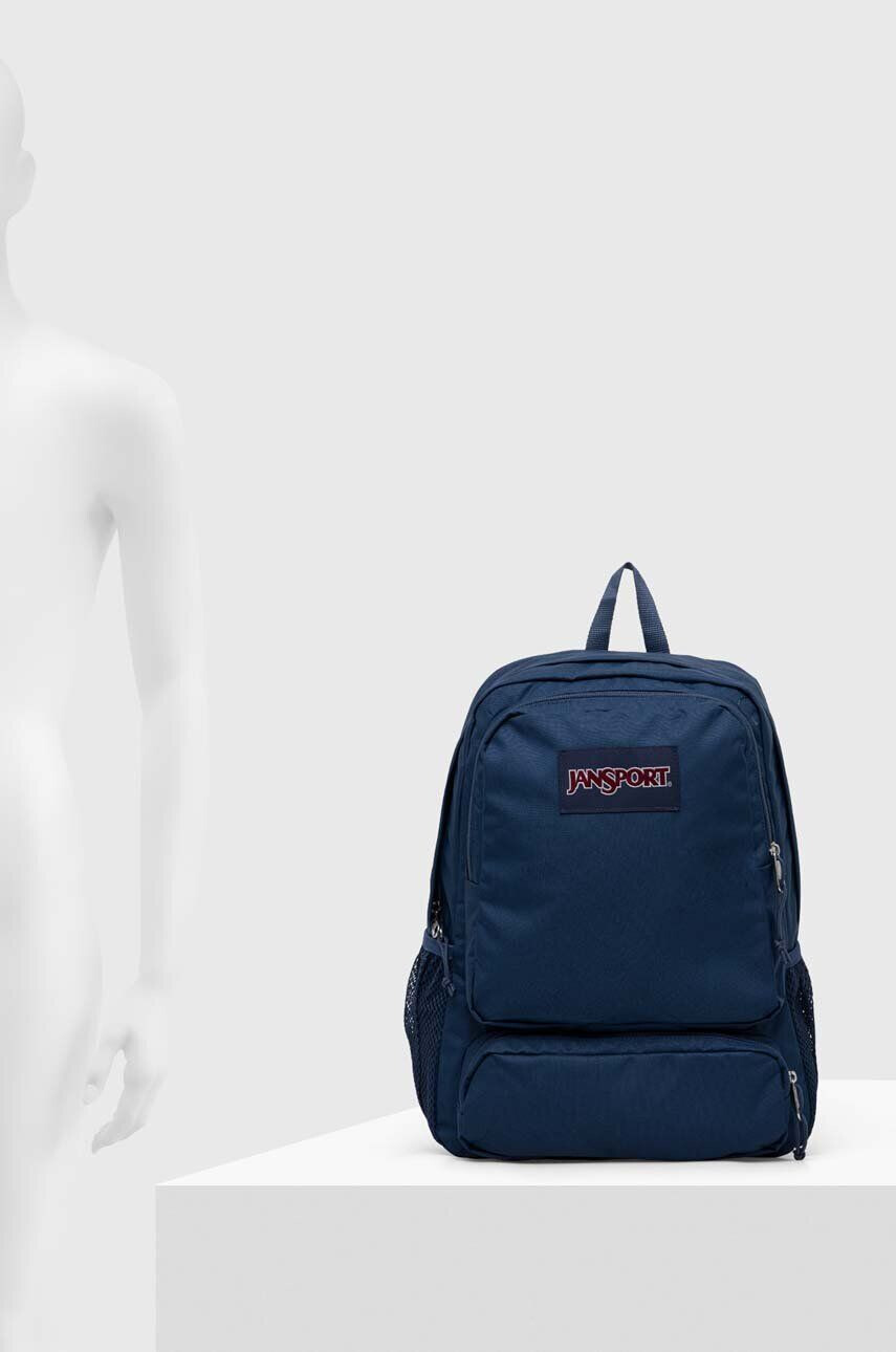 Jansport Batoh tmavomodrá barva velký hladký - Pepit.cz