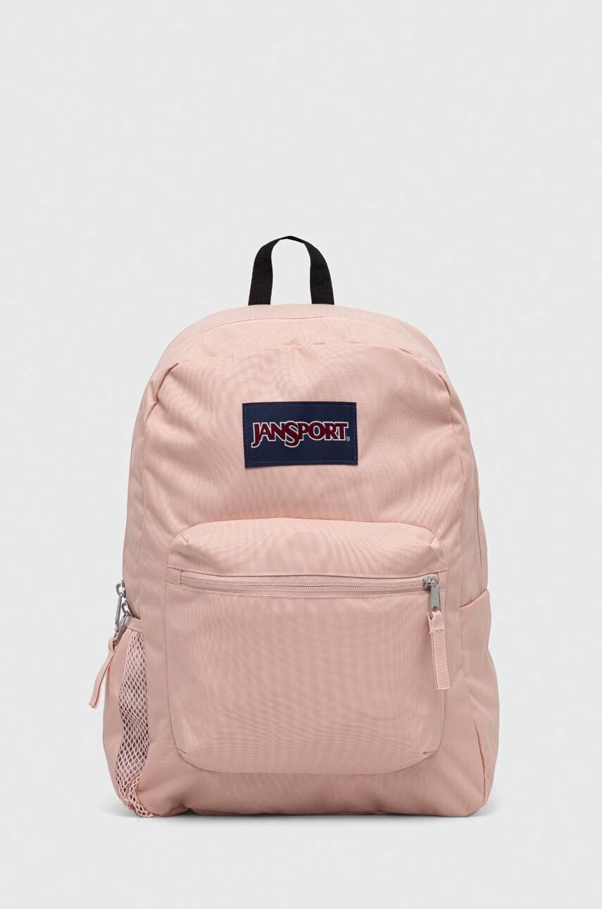 Jansport Batoh růžová barva velký hladký - Pepit.cz