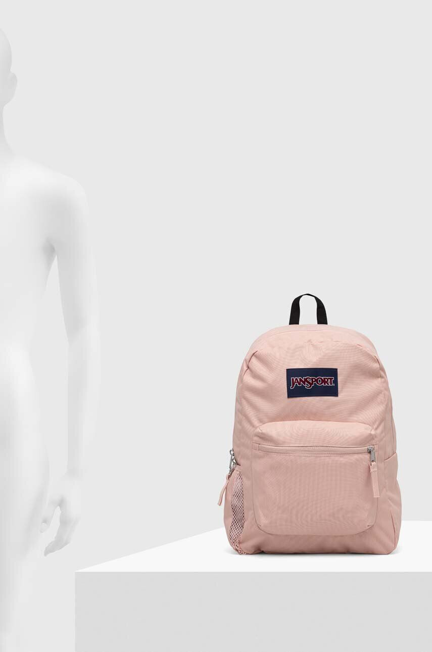 Jansport Batoh růžová barva velký hladký - Pepit.cz