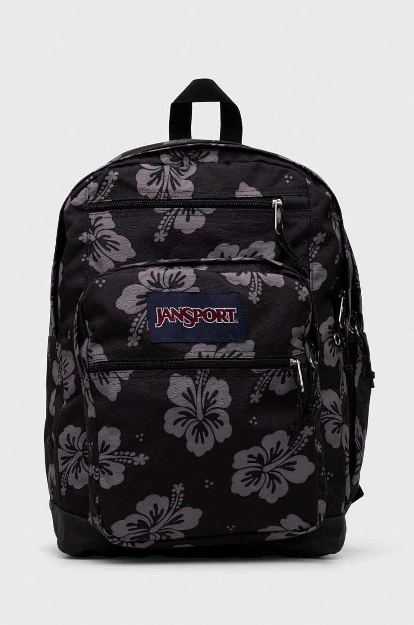 Jansport Batoh černá barva velký vzorovaný - Pepit.cz