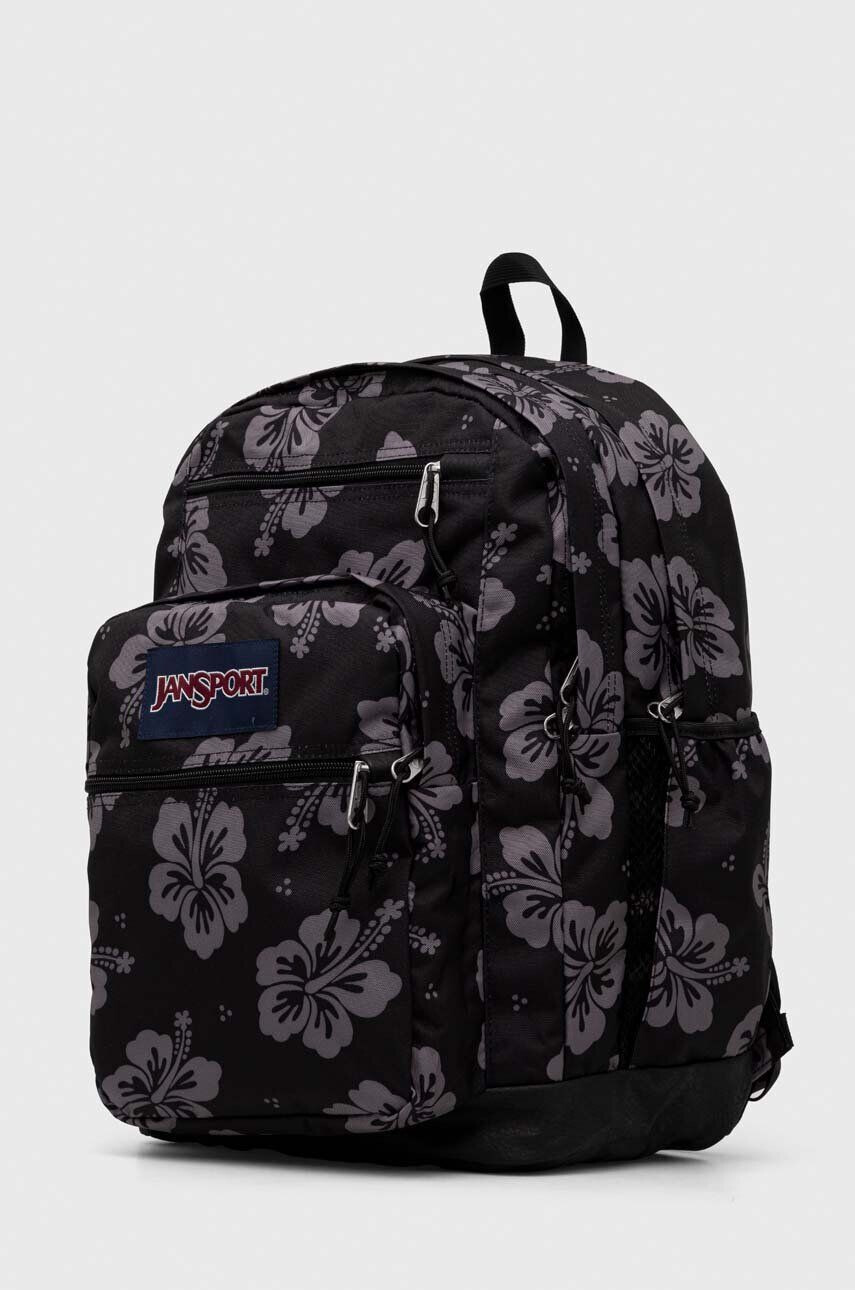 Jansport Batoh černá barva velký vzorovaný - Pepit.cz