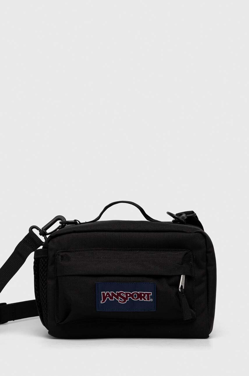 Jansport Taška na oběd černá barva - Pepit.cz