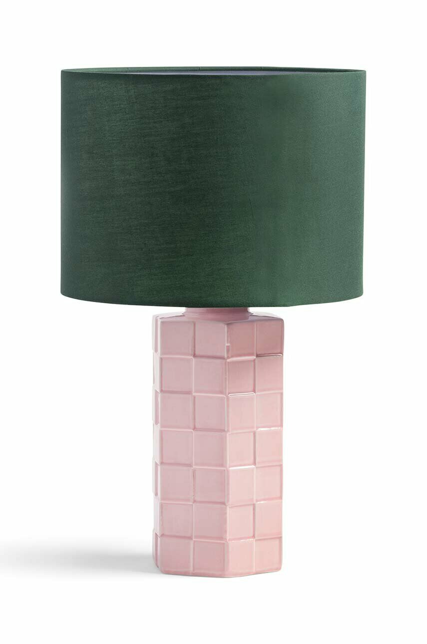 &k amsterdam Stolní lampa Check Pink - Pepit.cz