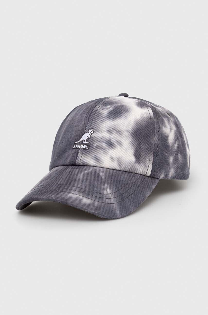 Kangol Bavlněná baseballová čepice šedá barva K4360.SM082-SM082 - Pepit.cz