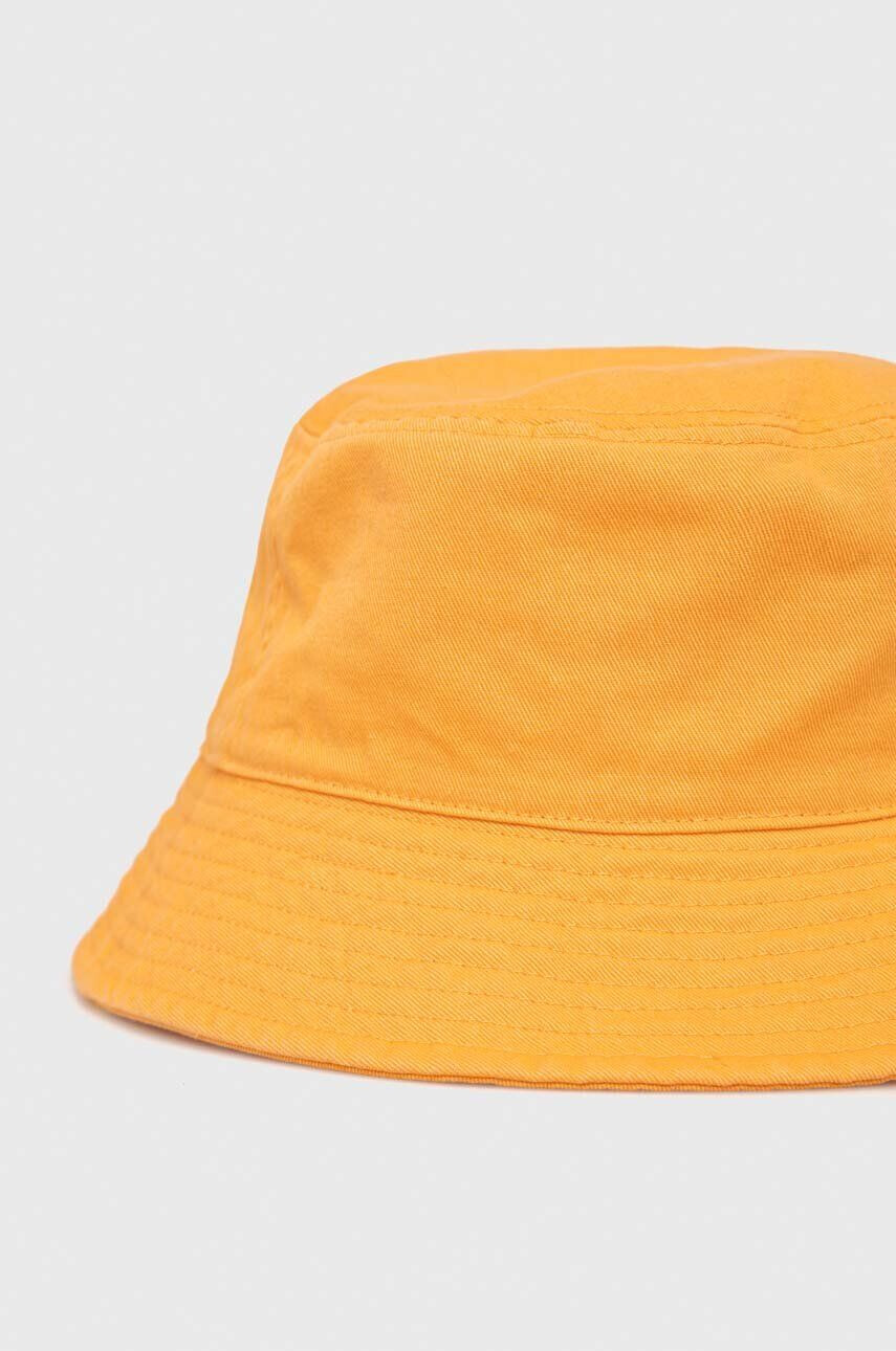 Kangol Bavlněná čepice oranžová barva - Pepit.cz