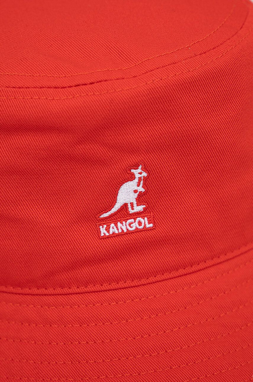 Kangol Bavlněný klobouk červená barva bavlněný K4224HT.CG637-CG637 - Pepit.cz