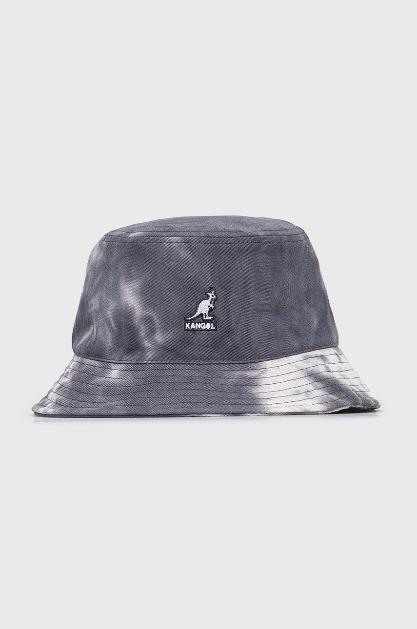 Kangol Bavlněný klobouk šedá barva bavlněný K4359.SM082-SM082 - Pepit.cz