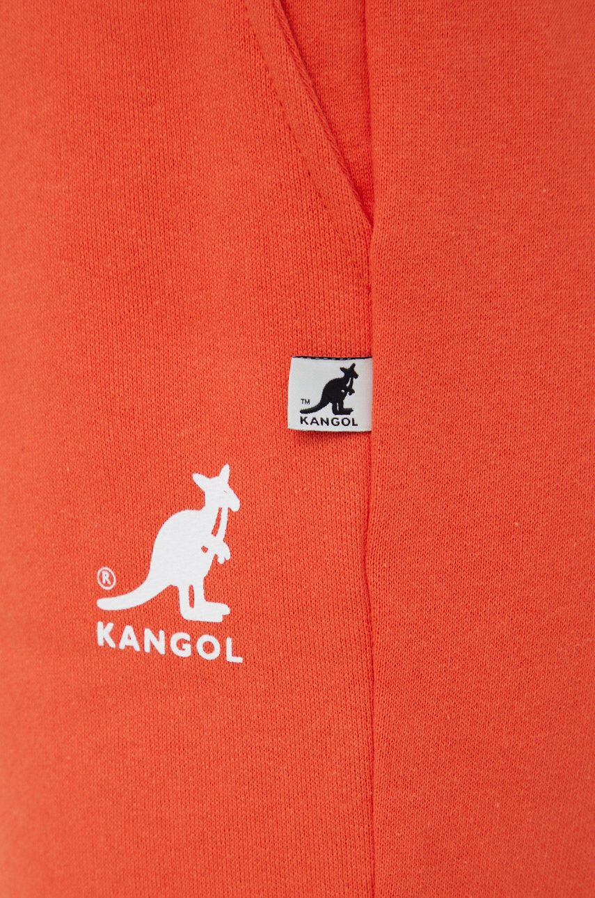 Kangol Bavlněné tepláky oranžová barva - Pepit.cz