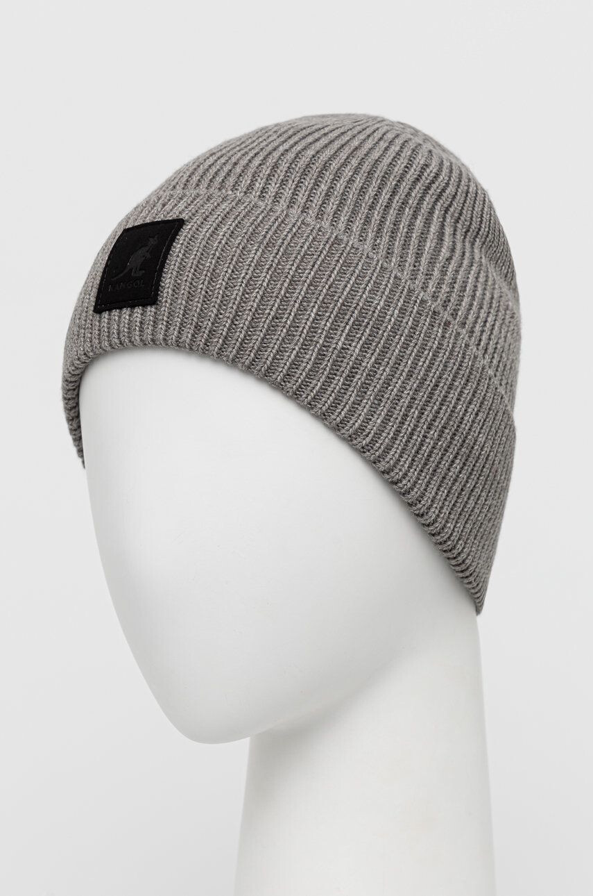 Kangol Čepice šedá barva z tenké pleteniny K3020ST.LF069-LF069 - Pepit.cz