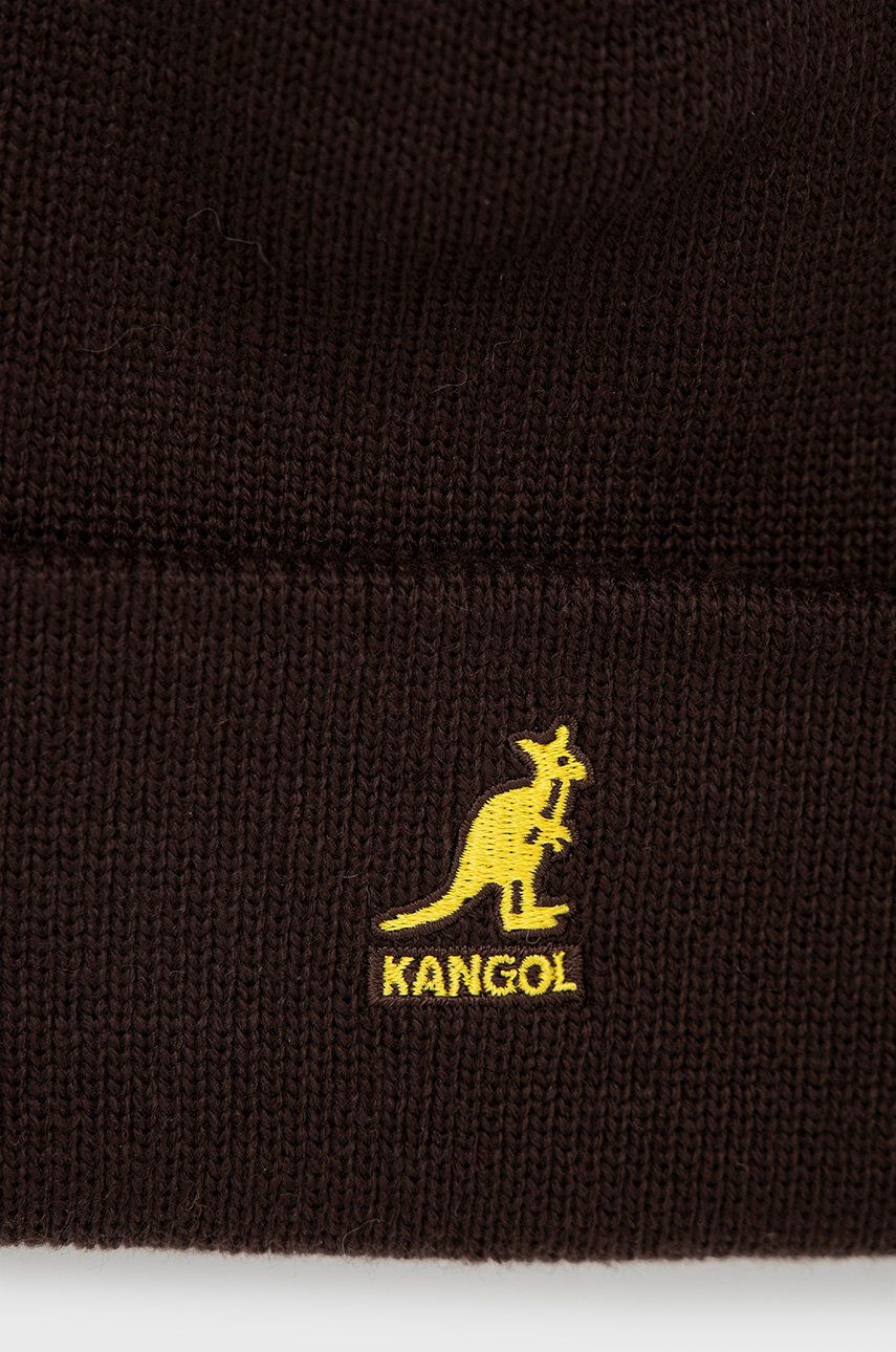 Kangol Čepice hnědá barva - Pepit.cz