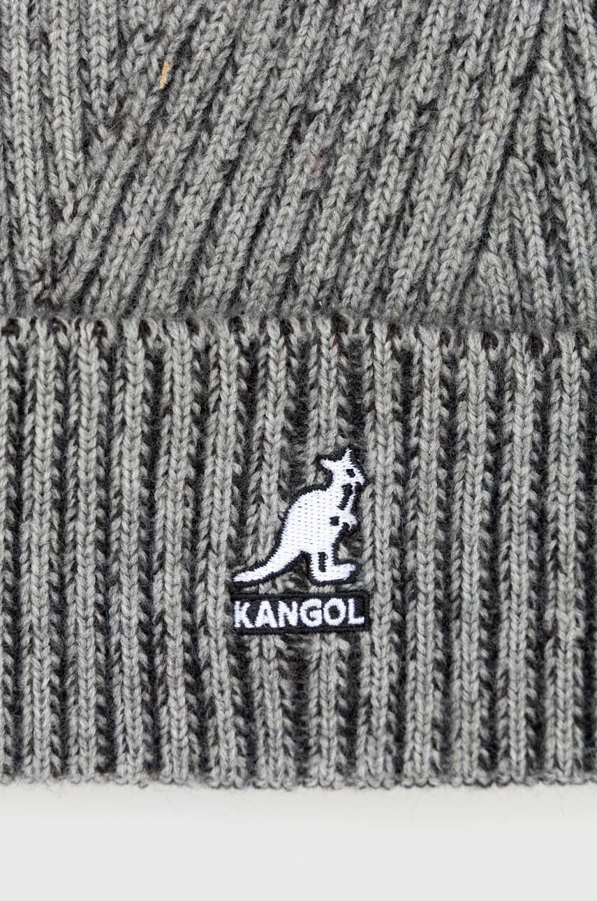 Kangol Čepice z vlněné směsi šedá barva - Pepit.cz