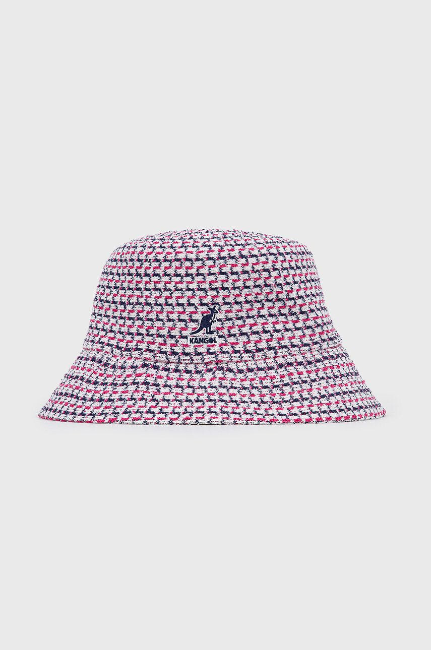 Kangol Klobouk růžová barva K3554.WH103-WH103 - Pepit.cz