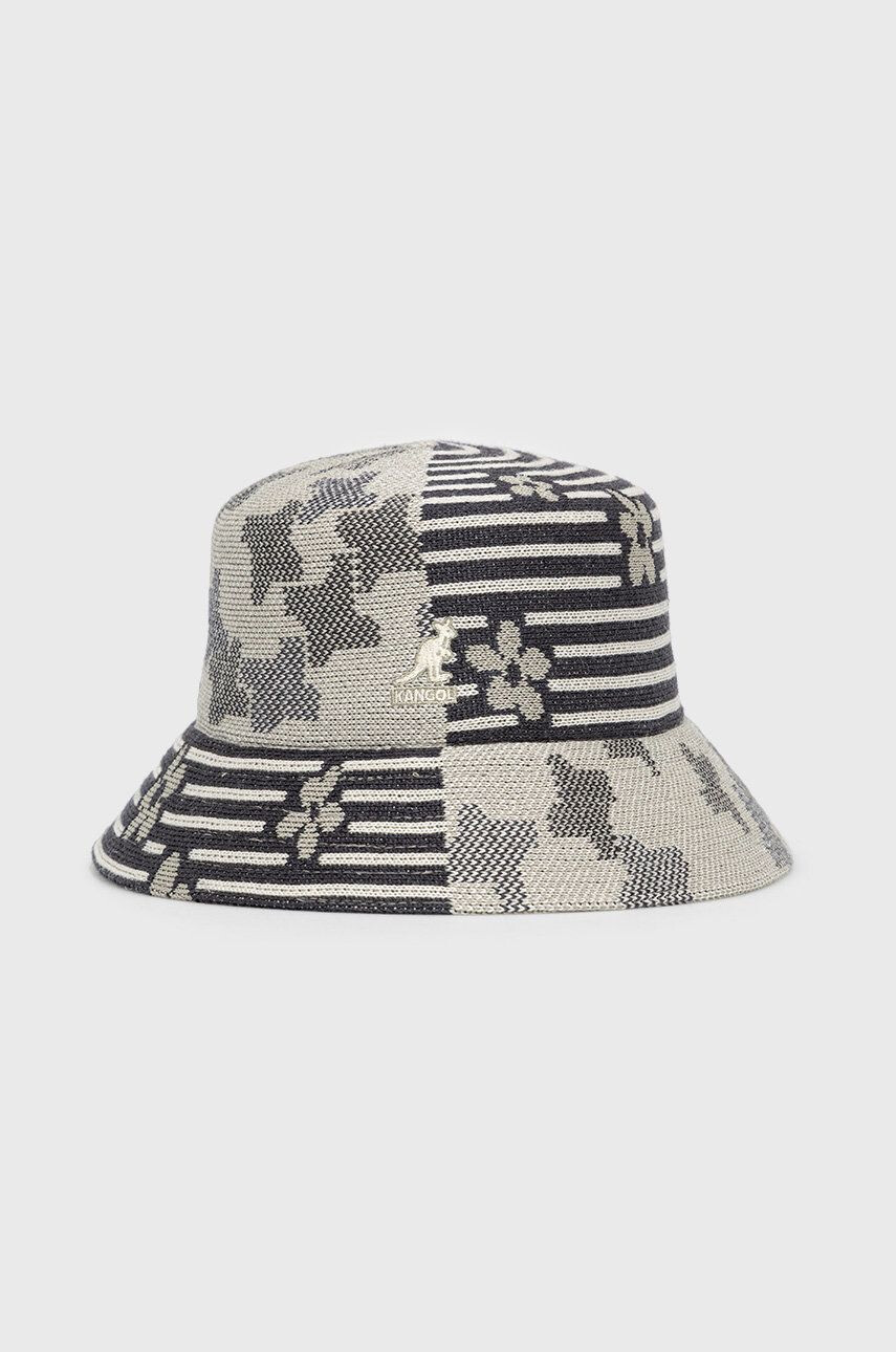 Kangol Klobouk z vlněné směsi šedá barva - Pepit.cz