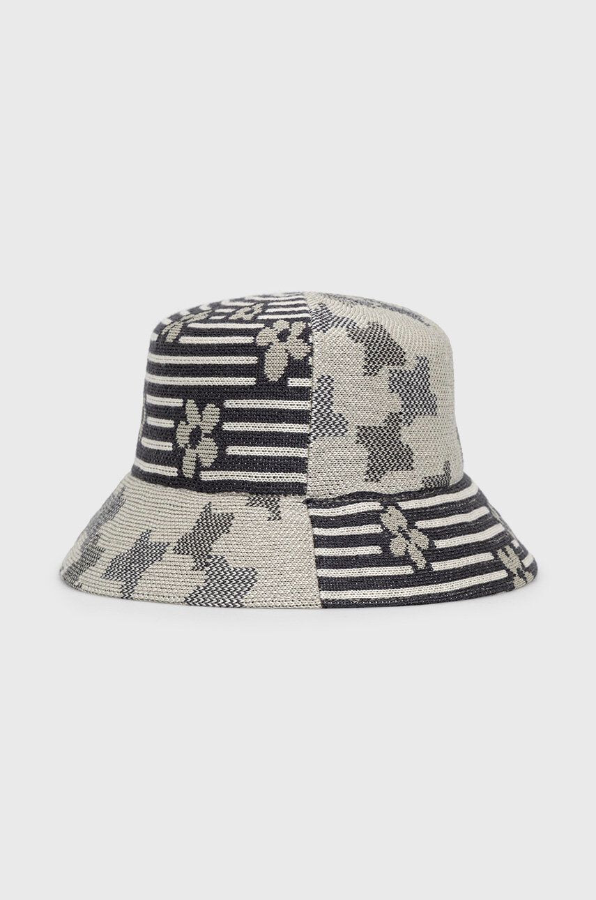 Kangol Klobouk z vlněné směsi šedá barva - Pepit.cz