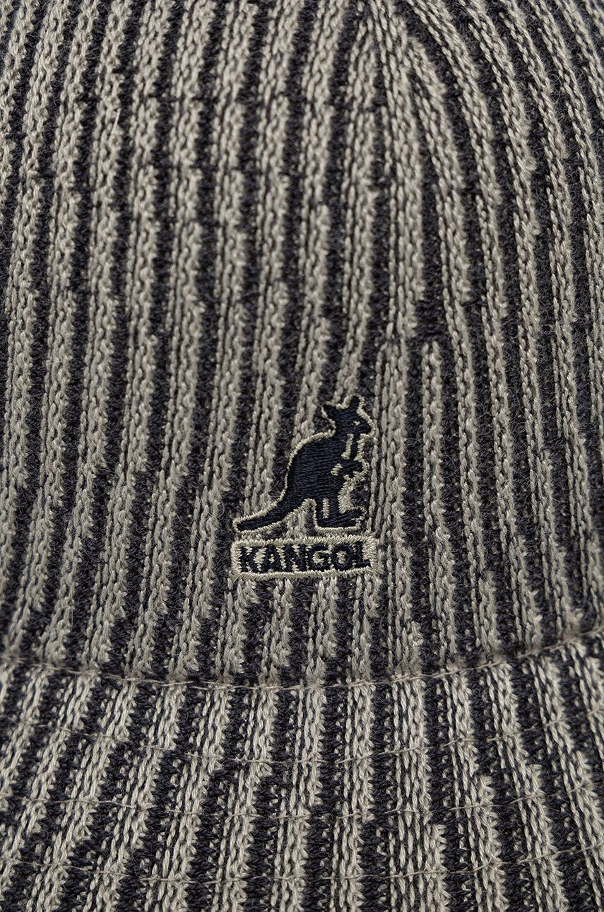 Kangol Klobouk z vlněné směsi šedá barva - Pepit.cz