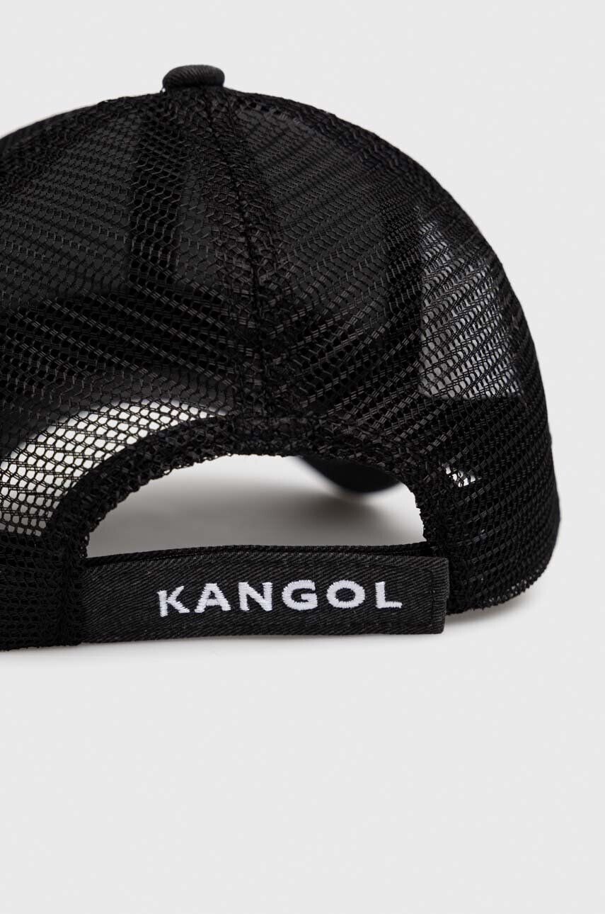 Kangol Kšiltovka černá barva hladká - Pepit.cz