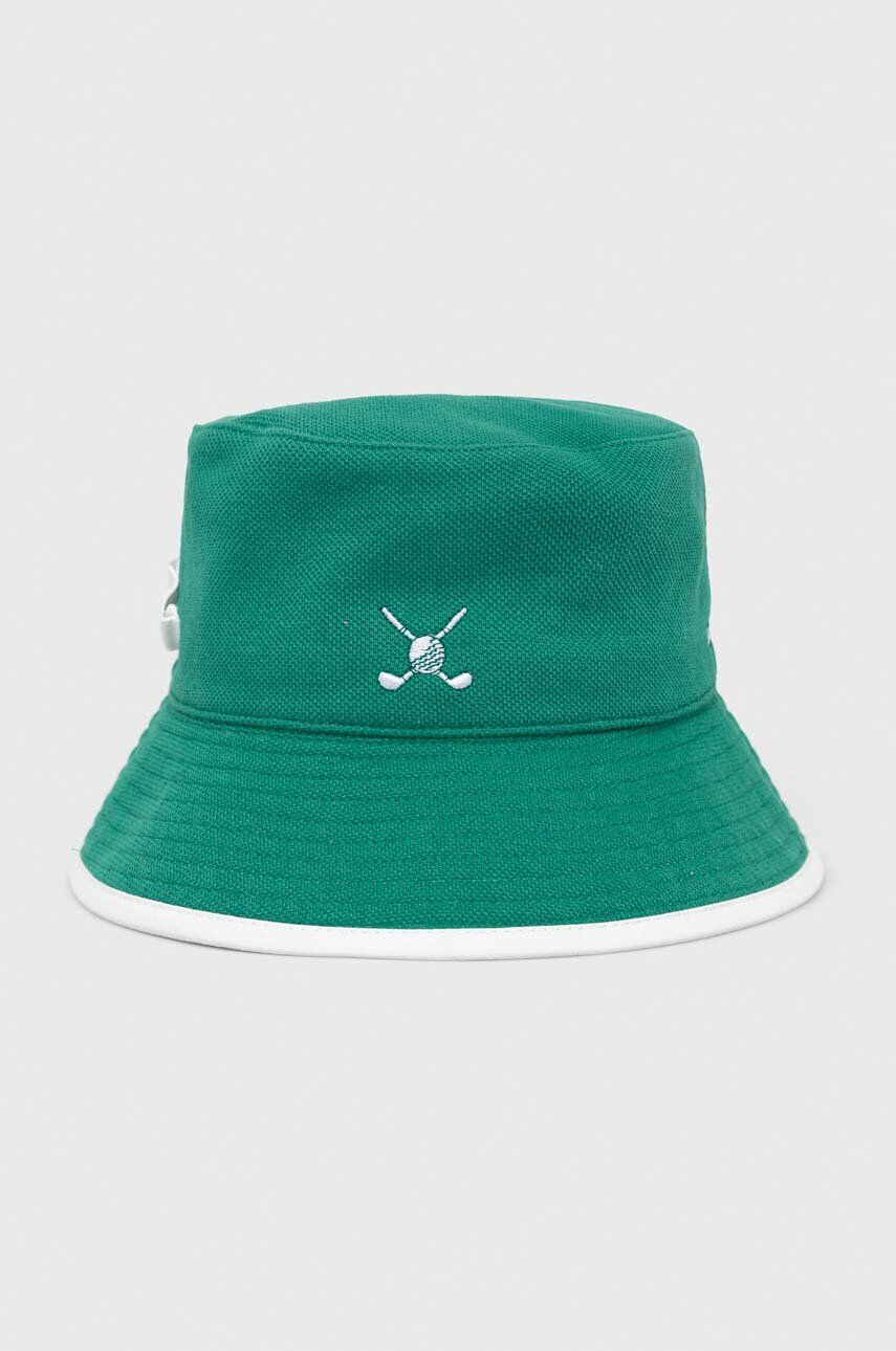 Kangol Oboustranný klobouk zelená barva - Pepit.cz