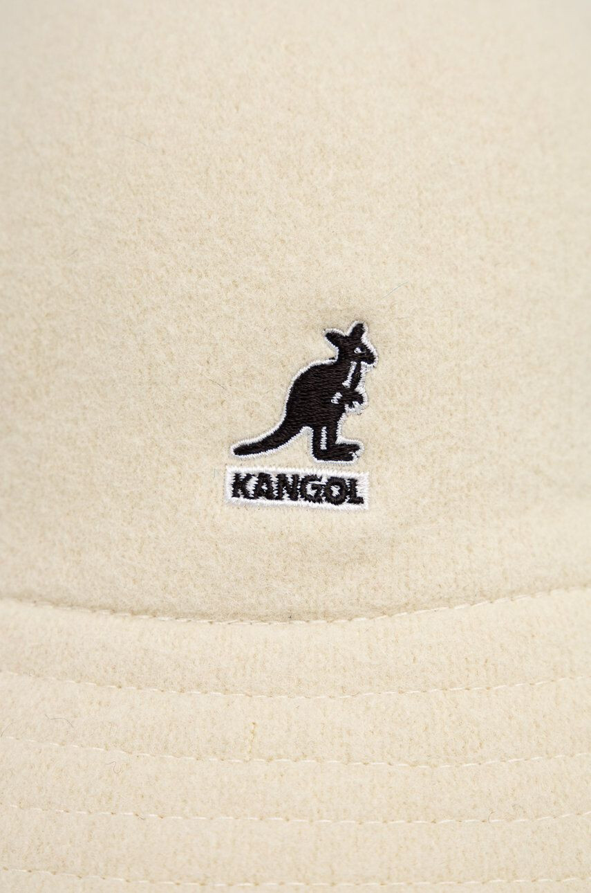 Kangol Vlněný klobouk béžová barva vlněný K3451.WH103-WH103 - Pepit.cz