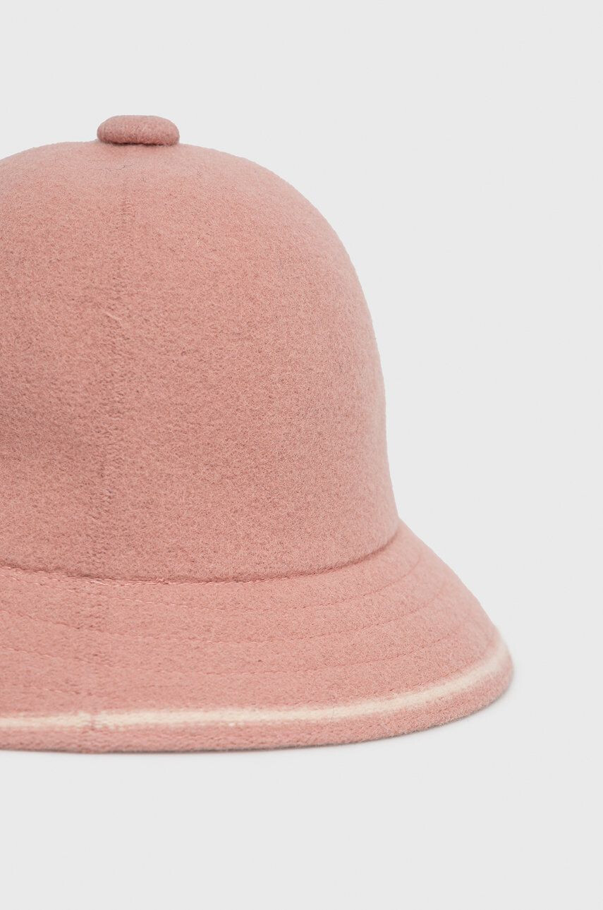 Kangol Vlněný klobouk růžová barva vlněný K3181ST.DR669-DR669 - Pepit.cz