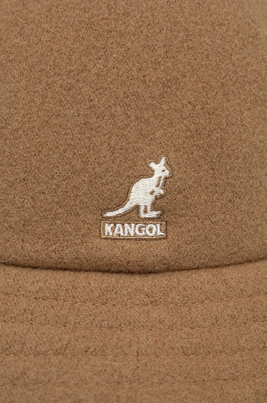 Kangol Vlněný klobouk béžová barva vlněný - Pepit.cz