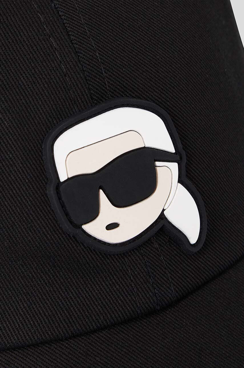 Karl Lagerfeld Bavlněná baseballová čepice - Pepit.cz