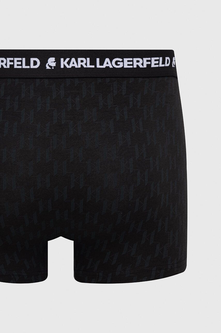 Karl Lagerfeld Boxerky pánské černá barva - Pepit.cz