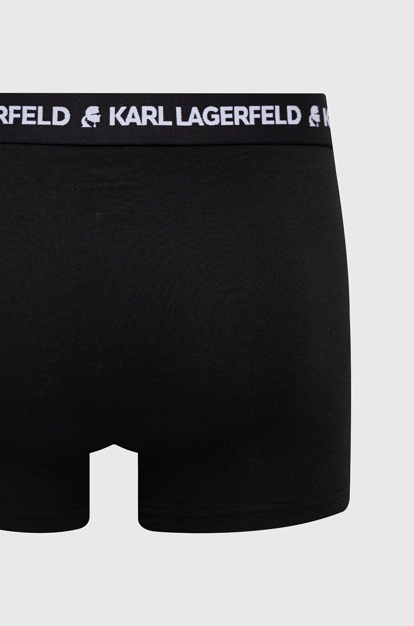 Karl Lagerfeld Boxerky pánské černá barva - Pepit.cz