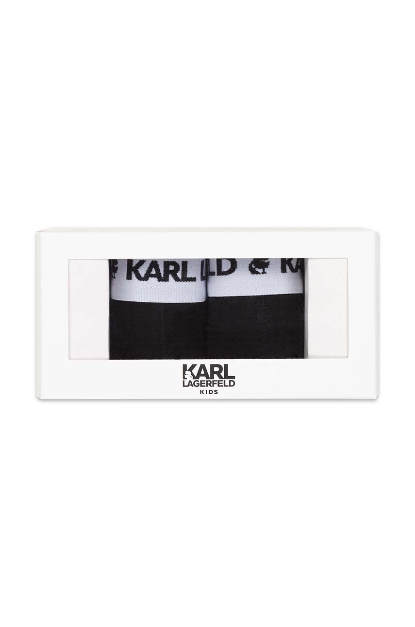 Karl Lagerfeld Dětské boxerky 2-pack šedá barva - Pepit.cz