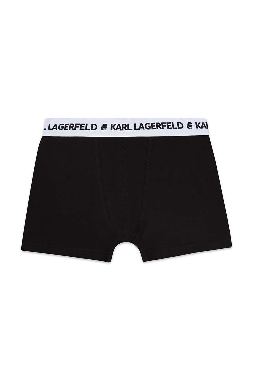 Karl Lagerfeld Dětské boxerky 2-pack šedá barva - Pepit.cz