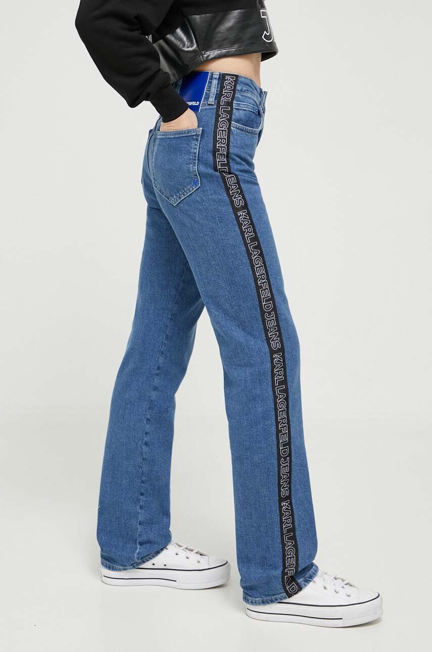 Karl Lagerfeld Jeans Džíny dámské high waist - Pepit.cz