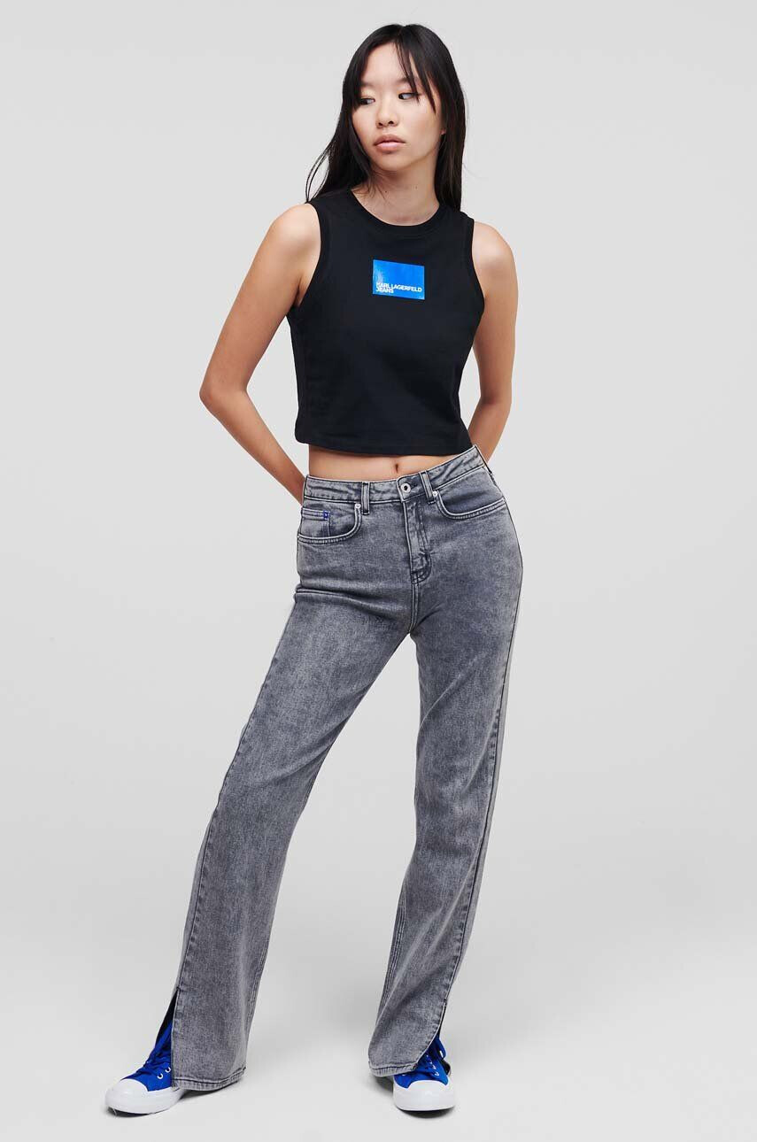 Karl Lagerfeld Jeans Džíny dámské high waist - Pepit.cz