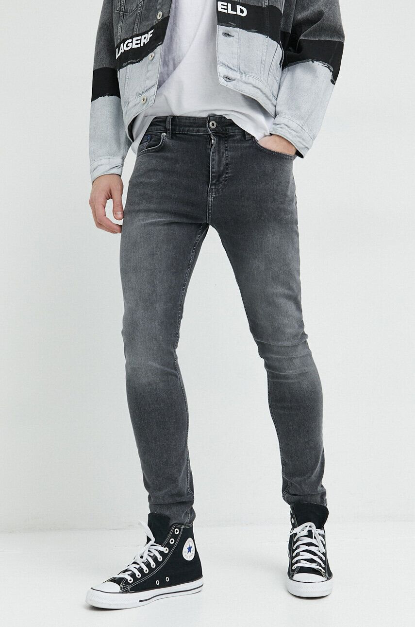 Karl Lagerfeld Jeans Džíny dámské high waist - Pepit.cz