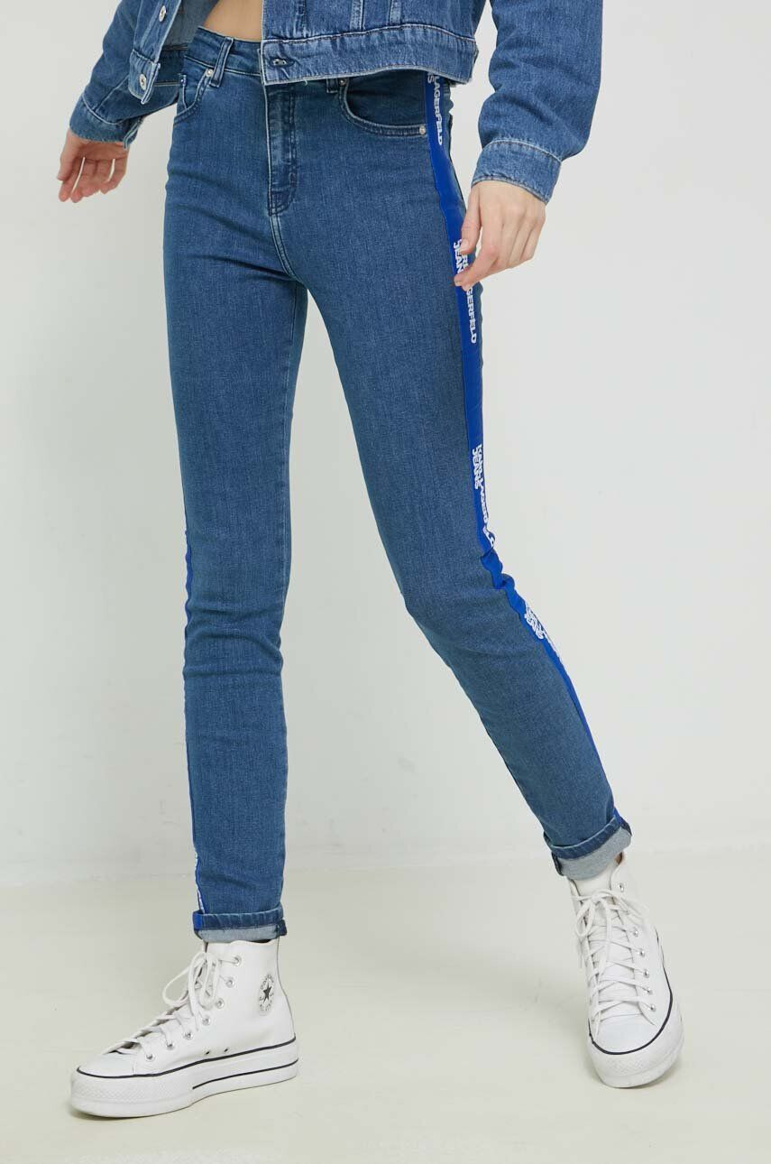 Karl Lagerfeld Jeans Džíny dámské high waist - Pepit.cz