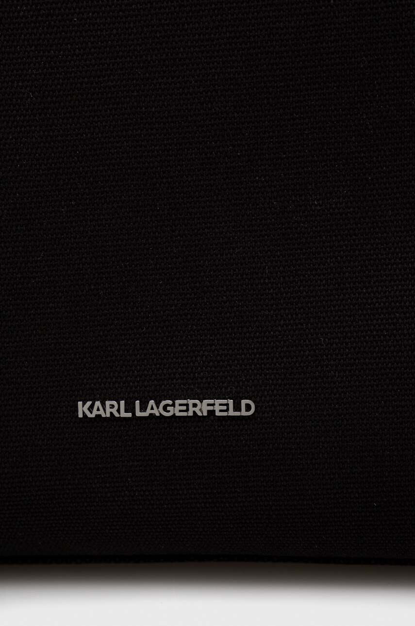 Karl Lagerfeld Kabelka černá barva - Pepit.cz