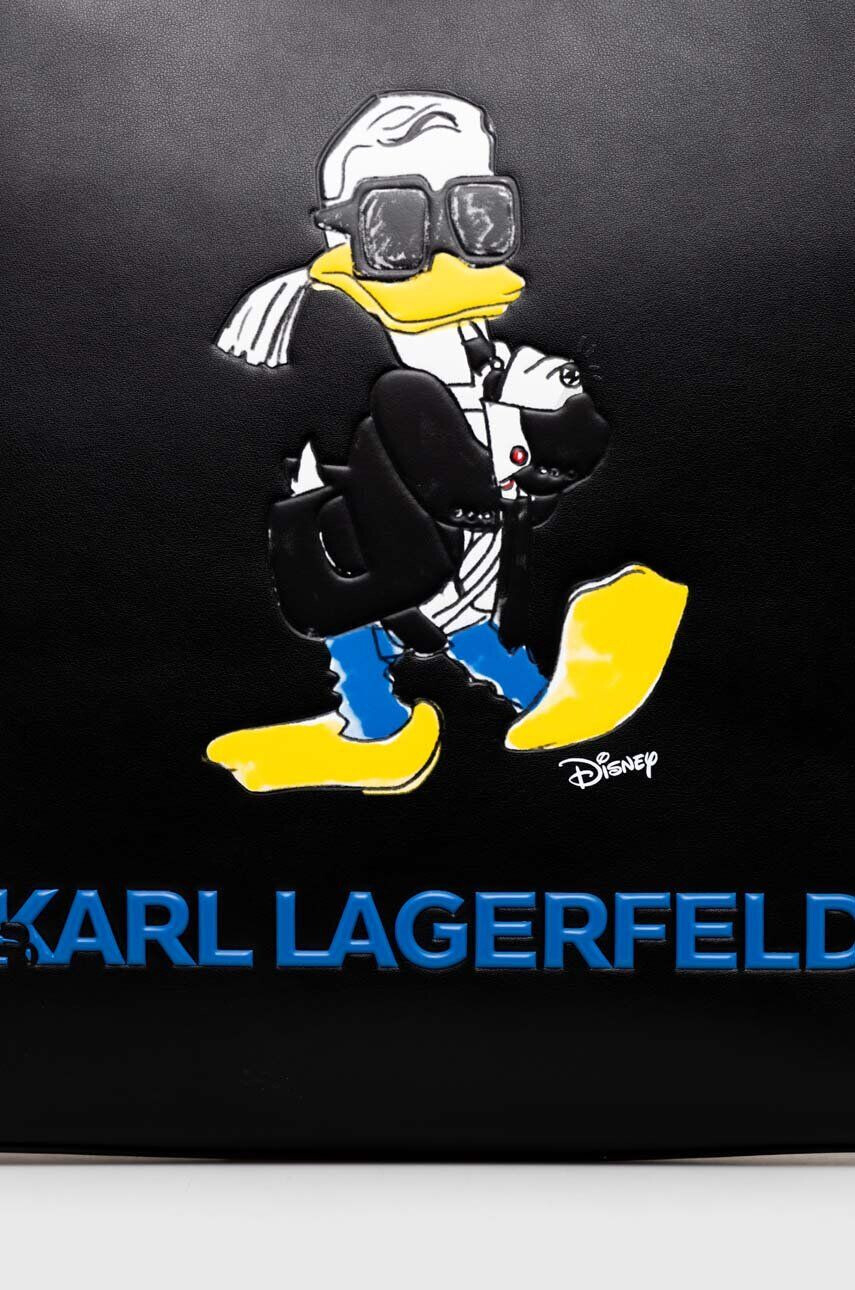 Karl Lagerfeld Kabelka x Disney černá barva - Pepit.cz