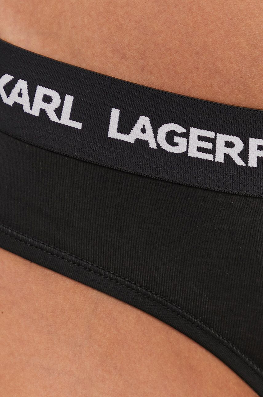 Karl Lagerfeld Kalhotky černá barva - Pepit.cz