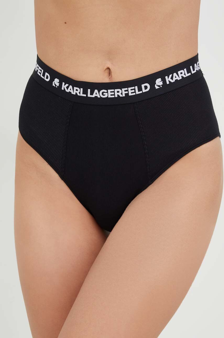 Karl Lagerfeld Kalhotky černá barva - Pepit.cz